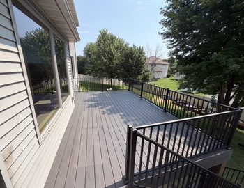 Cedar-to-TimberTech Deck Replacement in Coon Rapids, MN