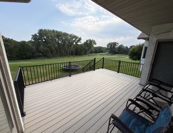 Framing the Fairway: Building a Pet-Friendly, View-Maximizing Deck Rebuild in St. Michael